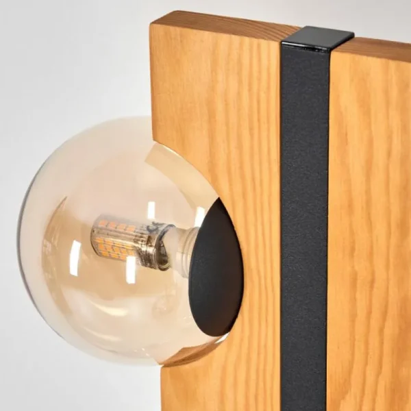 hofstein Chehalis Boule lumineuse, Lampadaire Écru, Noir, 6 lumières* Lampes Modernes