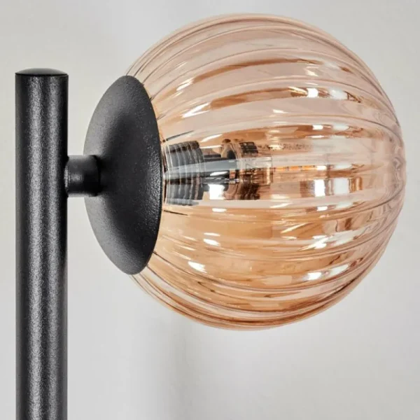 hofstein Chehalis Boule lumineuse, Applique murale Ambre, 3 lumières* Lampes Modernes