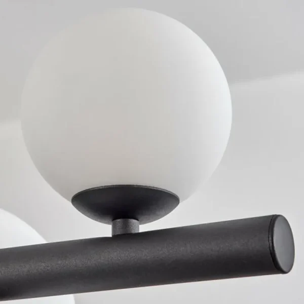 hofstein Chehalis Boule lumineuse, Suspension Blanc, 10 lumières* Lampes En Verre