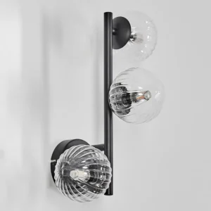 hofstein Chehalis Boule lumineuse, Applique murale Clair, 3 lumières* Lampes Modernes
