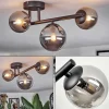 hofstein Chehalis Plafonnier, Boule lumineuse Fumé, 3 lumières* Lampes Modernes