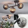 hofstein Chehalis Plafonnier, Boule lumineuse Fumé, 3 lumières* Lampes Modernes