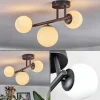 hofstein Chehalis Plafonnier, Boule lumineuse Blanc, 3 lumières* Lampes En Verre