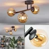 hofstein Chehalis Plafonnier, Boule lumineuse Ambre, 3 lumières* Lampes En Verre