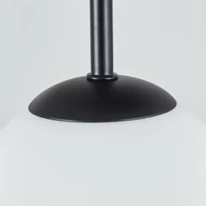 hofstein Chehalis Plafonnier, Boule lumineuse Blanc, 9 lumières* Lampes En Verre