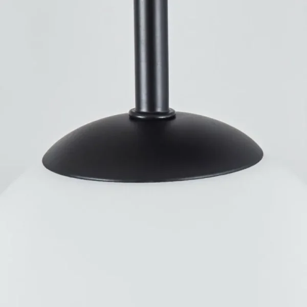 hofstein Chehalis Plafonnier, Boule lumineuse Blanc, 9 lumières* Lampes En Verre