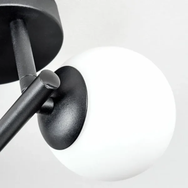 hofstein Chehalis Plafonnier, Boule lumineuse Blanc, 3 lumières* Lampes En Verre