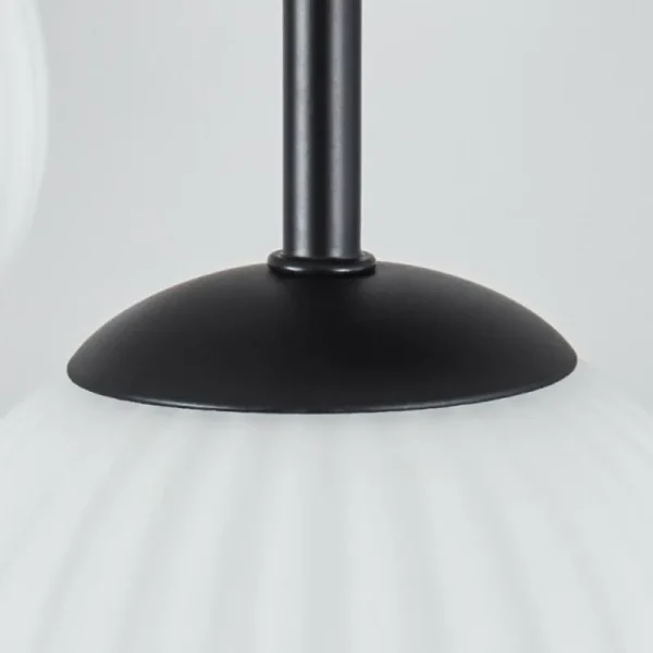 hofstein Chehalis Plafonnier, Boule lumineuse Blanc, 9 lumières* Lampes En Verre