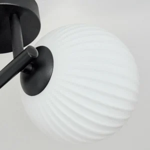 hofstein Chehalis Plafonnier, Boule lumineuse Blanc, 3 lumières* Lampes Modernes