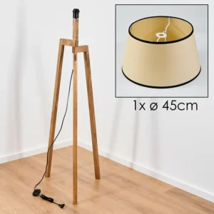 hofstein Chellas Lampadaire Écru, 1 lumière* Lampes Modernes