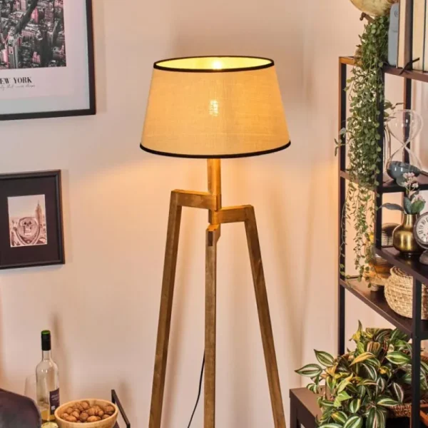 hofstein Chellas Lampadaire Écru, 1 lumière* Lampes Modernes