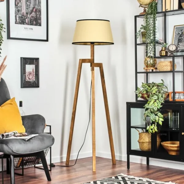 hofstein Chellas Lampadaire Écru, 1 lumière* Lampes Modernes
