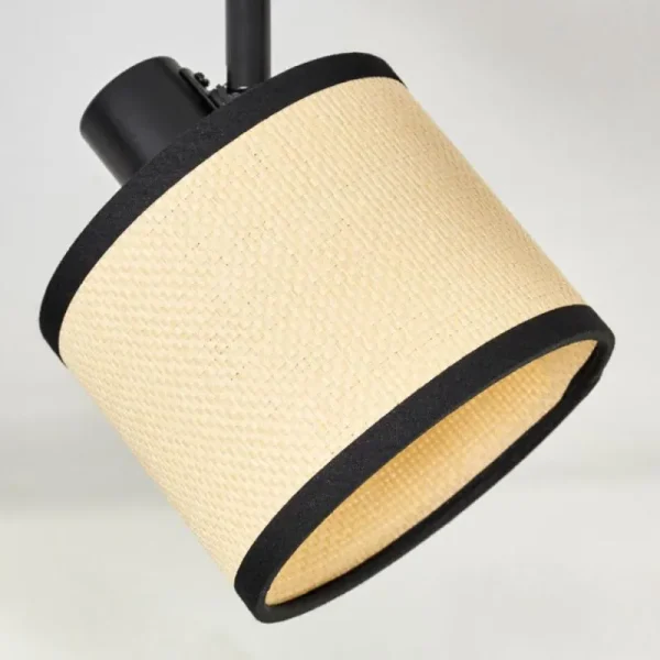 hofstein Chellas Plafonnier Noir, 4 lumières* Lampes Modernes