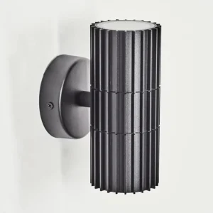 hofstein Cidral Lampe murale d´extérieur, Luminaire Up & Down Noir, 2 lumières* Lampes Modernes