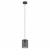 Luminaires Eglo COLOMERA Plafonnier Noir, 1 lumière* Lampes En Verre