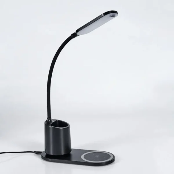 hofstein Debelmose Lampe de bureau, Lampe à poser LED Noir, 1 lumière* Lampes Modernes