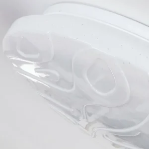 hofstein Deral Plafonnier LED Blanc, 1 lumière, Télécommandes* Lampes Modernes