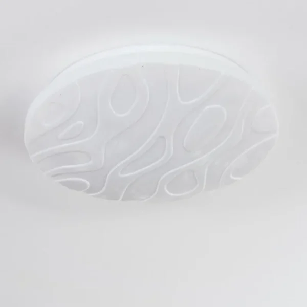hofstein Deral Plafonnier LED Blanc, 1 lumière, Télécommandes* Lampes Modernes