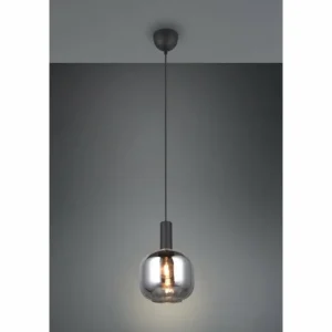 Luminaires Trio Diva Suspension Noir, 1 lumière* Lampes En Verre