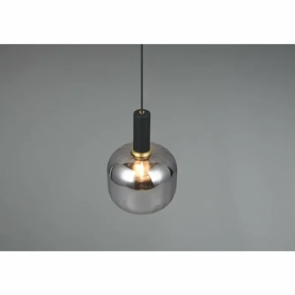 Luminaires Trio Diva Suspension Noir, 1 lumière* Lampes En Verre