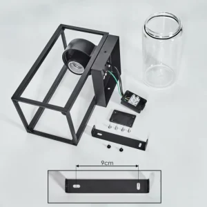 hofstein Doninhas Lampe murale d´extérieur Noir, 1 lumière* Lampes Modernes
