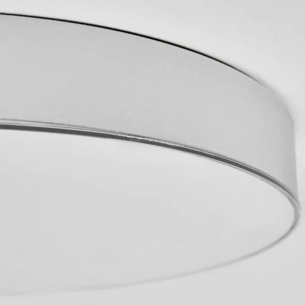 hofstein Elmar Plafonnier LED Argenté, 1 lumière* Lampes Modernes