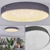 hofstein Elmar Plafonnier LED Noir, 1 lumière* Lampes Modernes