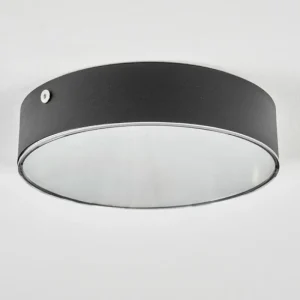 hofstein Elmar Plafonnier LED Noir, 1 lumière* Lampes Modernes