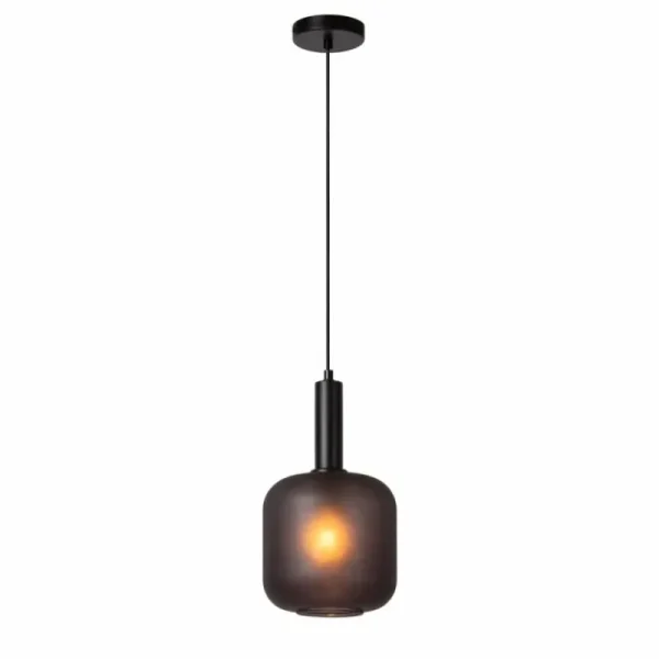 Luminaires Lucide ELOISE Suspension Noir, 1 lumière* Lampes En Verre