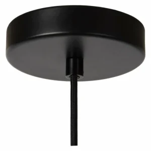 Luminaires Lucide ELOISE Suspension Noir, 1 lumière* Lampes En Verre