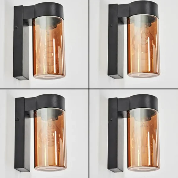 hofstein Encoberta Lampe murale d´extérieur Noir, 1 lumière* Lampes Modernes