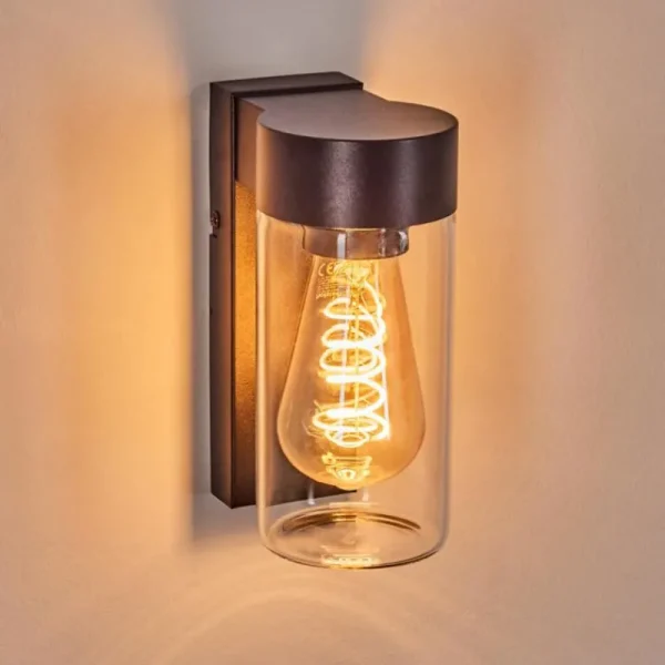 hofstein Encoberta Lampe murale d´extérieur Noir, 1 lumière* Lampes Modernes