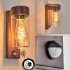 hofstein Encoberta Luminaire extérieur, Lampe murale d´extérieur Rouille, 1 lumière, Détecteur de mouvement* Lampes Modernes