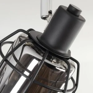 hofstein Ennor Plafonnier, Spot de plafond Noir, 3 lumières* Lampes Modernes