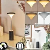 hofstein Eryon Lampe de bureau, Lampe à poser LED Noir, Blanc, 1 lumière* Lampes Modernes