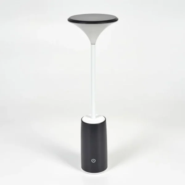 hofstein Eryon Lampe de bureau, Lampe à poser LED Noir, Blanc, 1 lumière* Lampes Modernes