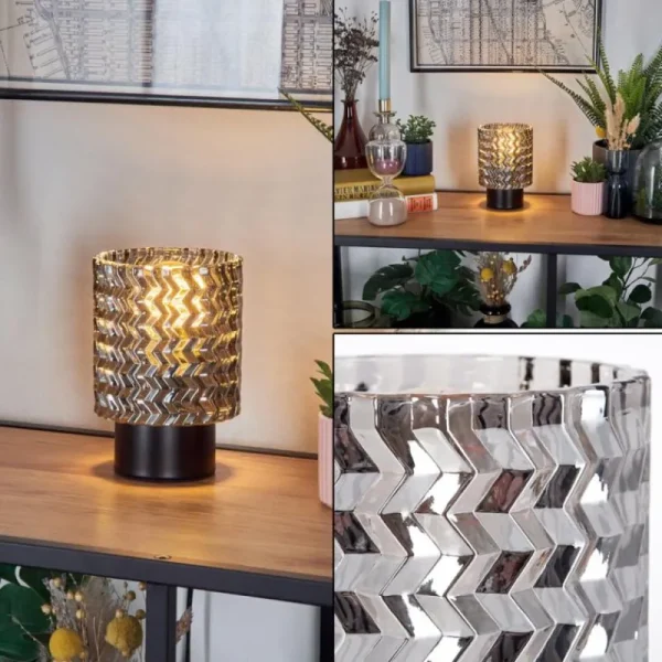 hofstein Falgorosa Lampe à poser Noir, 1 lumière* Lampes Modernes