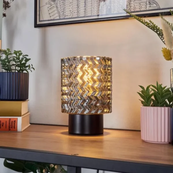 hofstein Falgorosa Lampe à poser Noir, 1 lumière* Lampes Modernes