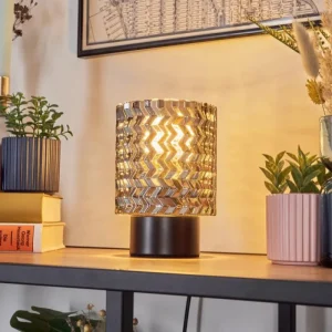 hofstein Falgorosa Lampe à poser Noir, 1 lumière* Lampes Modernes