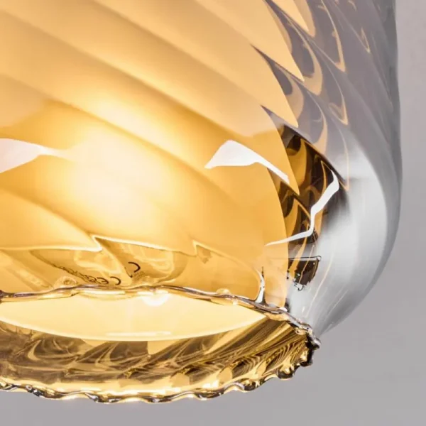 hofstein Fanhaes Plafonnier Chrome, Fumé, 3 lumières* Lampes Modernes