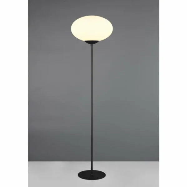 Luminaires Trio Fomento Lampadaire Noir, 1 lumière* Lampes En Verre