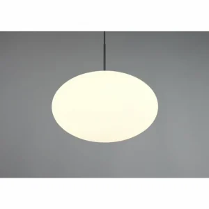 Luminaires Trio Fomento Suspension Noir, 1 lumière* Lampes En Verre