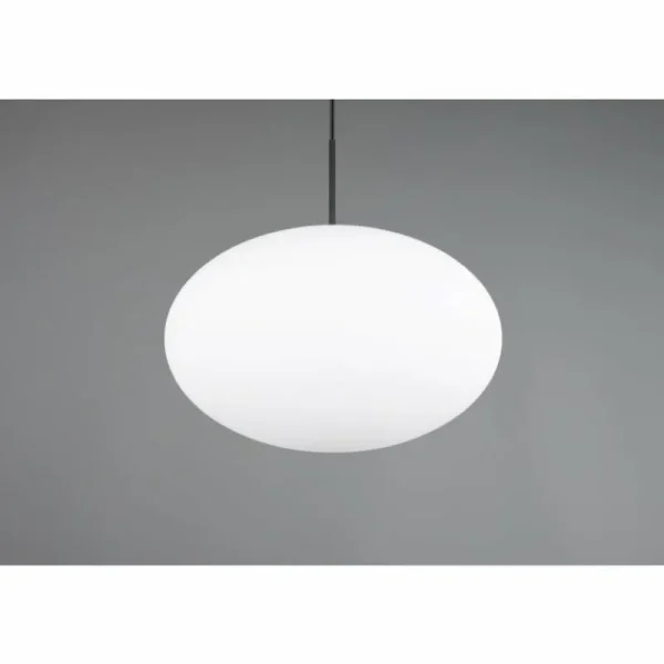 Luminaires Trio Fomento Suspension Noir, 1 lumière* Lampes En Verre