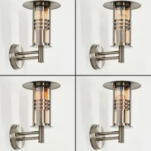 hofstein Forli Lampe murale d´extérieur Argenté, 1 lumière* Lampes Modernes