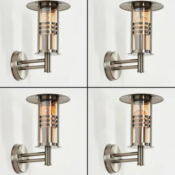 hofstein Forli Lampe murale d´extérieur Argenté, 1 lumière* Lampes Modernes
