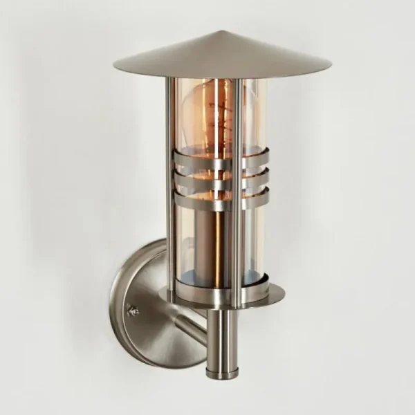 hofstein Forli Lampe murale d´extérieur Argenté, 1 lumière* Lampes Modernes