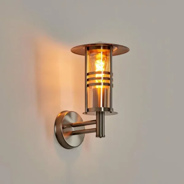 hofstein Forli Lampe murale d´extérieur Argenté, 1 lumière* Lampes Modernes