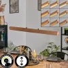 hofstein Fugelsta Suspension, Suspension LED Noir, 1 lumière* Lampes Modernes