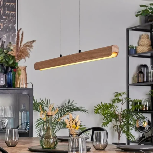 hofstein Fugelsta Suspension, Suspension LED Noir, 1 lumière* Lampes Modernes