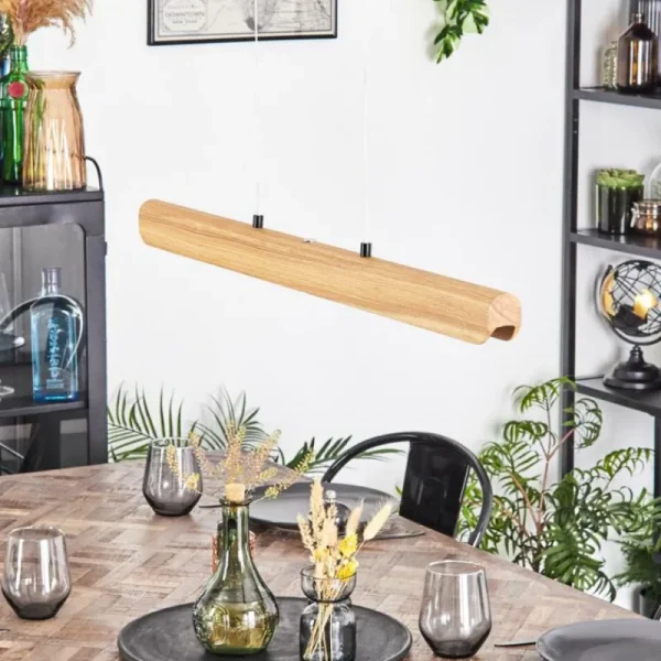 hofstein Fugelsta Suspension, Suspension LED Noir, 1 lumière* Lampes Modernes